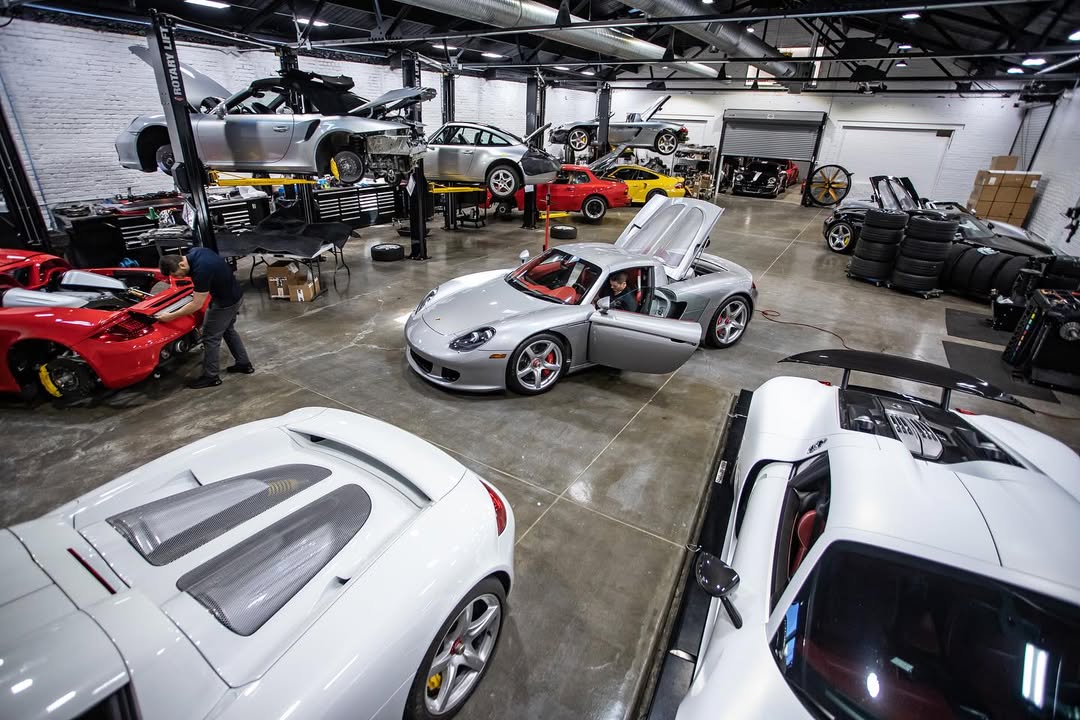 Repasi Motorwerks Porsche GT service facility